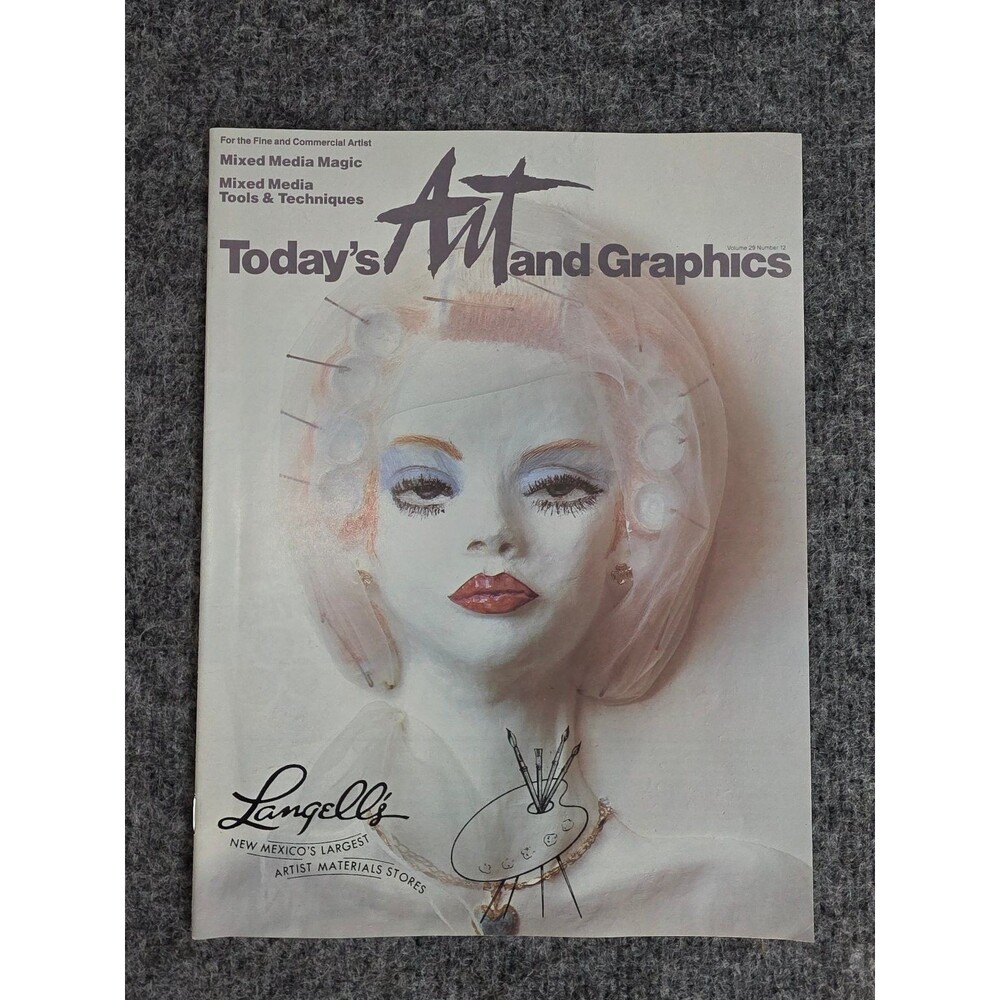 Vintage Today's Art and Graphics Magazine Vol 29 No 12 1981 Mixed Media